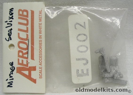 Aeroclub 1/72 Martin Baker Mark 4b Ejection Seats (2) - MK4 Mb-326 / Mirage / Etendard / Lightning / Jaguar / Buccanner / Strikemaster / Alpha Jet / Mystere / Hunter / Canberra etc., EJ002 plastic model kit